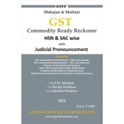 GSTJ's GST Commodity Ready Reckoner HSN & SAC wise with Judicial Pronouncement by CA. P. H. Motlani, CA. Lakshita Sehgal [Edn. 2021]
